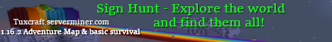 TuxCraft banner