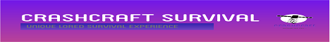 CrashCraft Survival banner