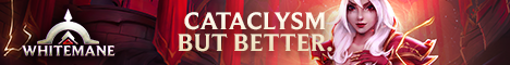 WHITEMANE - CATACLYSM, UNLEASHED. banner