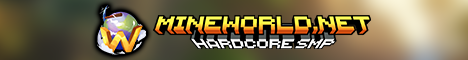 Mineworld Hardcore SMP banner