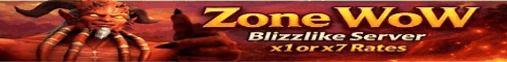 Zone WoW 70 and 255lvl banner