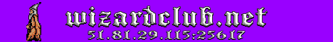 wizard club banner