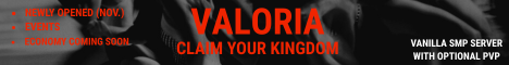 Valoria SMP banner