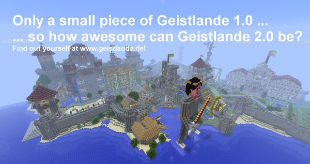 Geistlande -- German Minecraft Server -- geistnet.de banner