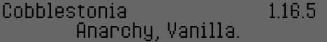 Cobblestonia banner