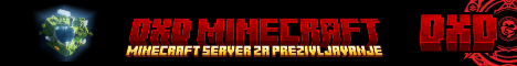 DxD Minecraft banner