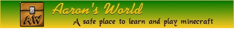Aarons World banner