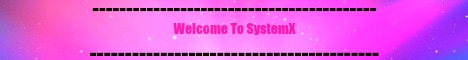 SystemX banner