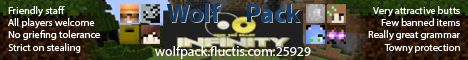 WolfPackCraft banner