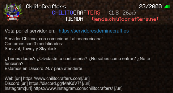 ChilitoCrafters banner