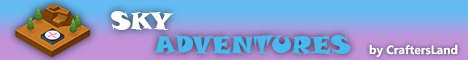 FTB SkyAdventures by CraftersLand banner