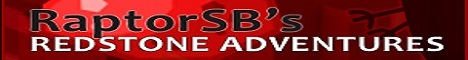 RaptorSBs Redstone Adventures banner