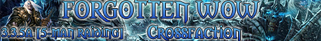 USA Forgotten WoW 5 Man Raids 3.3.5a banner