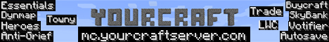 YourCraftServer banner