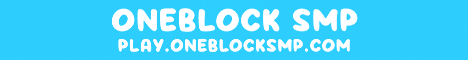 OneblockSMP banner