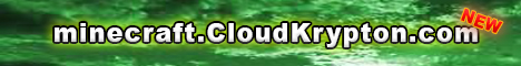 Minecraft.cloudkrypton.com banner
