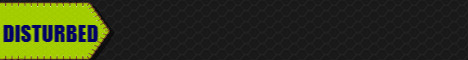 Disturbed banner