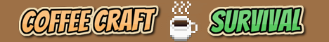 CoffeeCraft Survival banner