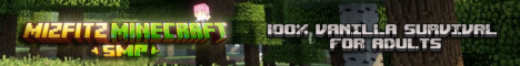 Mizfitz Minecraft banner