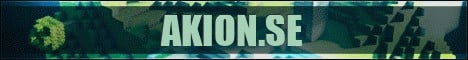 Akion.se Svensk MC Server! banner