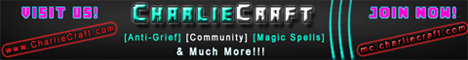 CharlieCraft banner