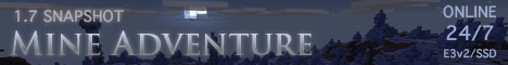 Mine Adventure banner