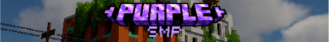 Purple SMP banner