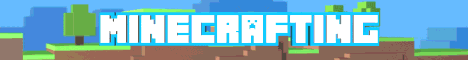 Minecrafting banner