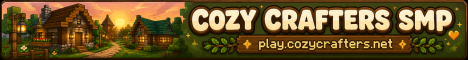 Cozy Crafters SMP banner