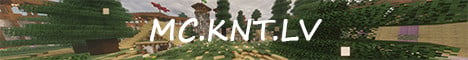 MC.KNT.LV Latvian server banner