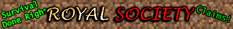 Royal Society banner
