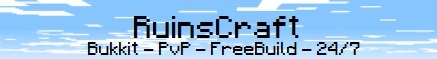 Ruinscraft - Main banner