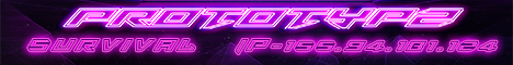 Prototypz Survival Server banner