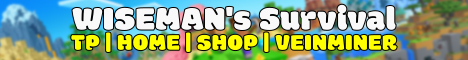 wiseman survival server banner