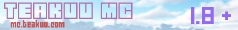 TeakuuMC banner