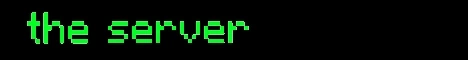 the server banner