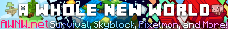 A Whole New World banner