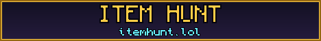 Item Hunt banner