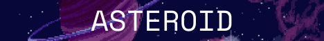 Asteroid Minecraft banner