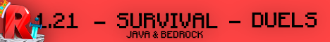 RedishSMP banner