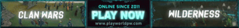PlayWorld - Online Since 2011 - RS 2011 Eco & PK - F2P & P2P banner
