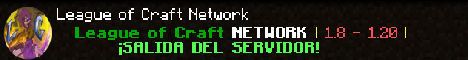 League of Craft Network banner