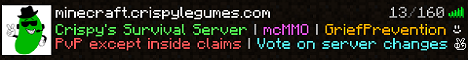 Crispys Survival World banner