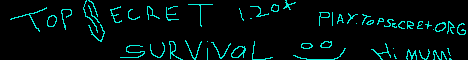 Top Secret Survival banner