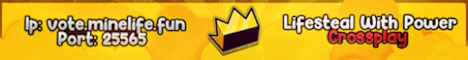 MineLife banner