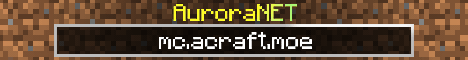 AuroraCraft banner