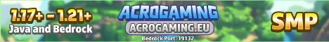 AcrogamingSMP banner