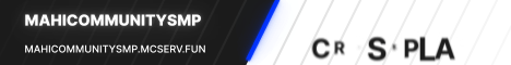 MahiCommunitySMP banner