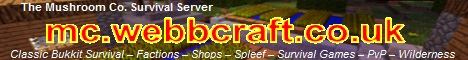 The Mushroom Co. Survival banner