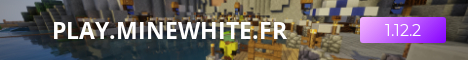 Minewhite banner